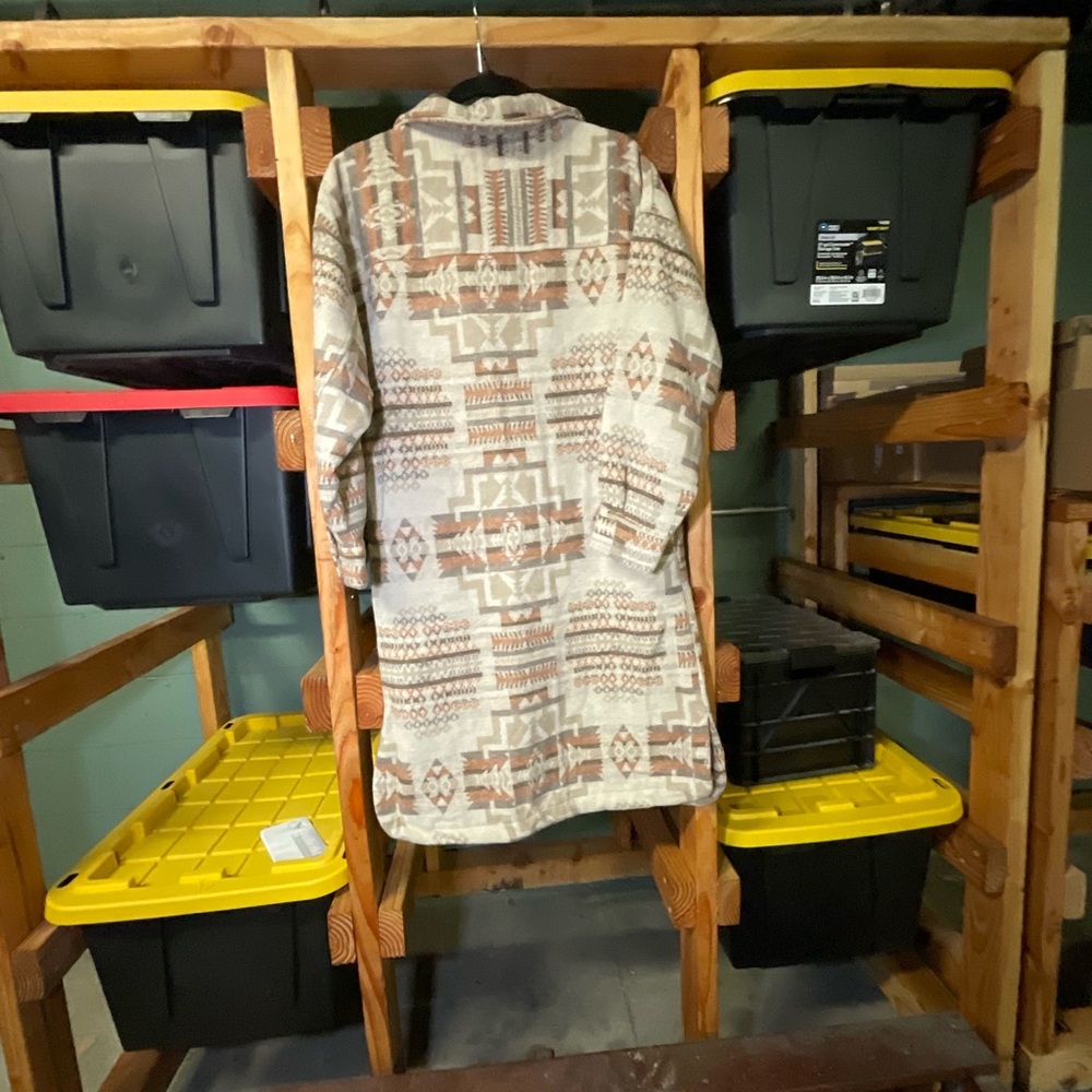 New In Long Aztec Jacket - Picture 5 of 6